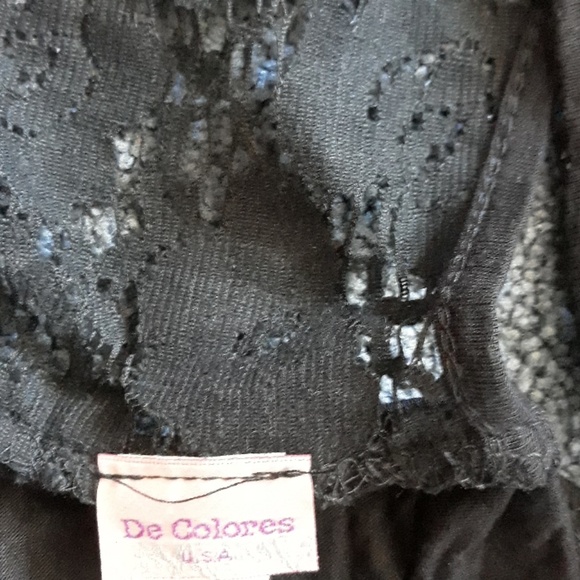 Black lace sleeveless top - Picture 7 of 7